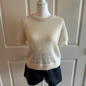 Madewell Crochet Sweater